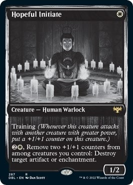 Image for Hopeful Initiate (Innistrad: Double Feature) (287) - Magic: The Gathering