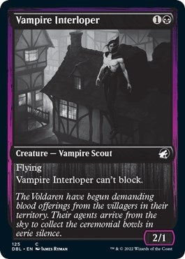 Image for Vampire Interloper (Innistrad: Double Feature) (125) - Magic: The Gathering