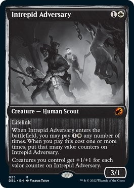 Image for Intrepid Adversary (Innistrad: Double Feature) (25) - Magic: The Gathering
