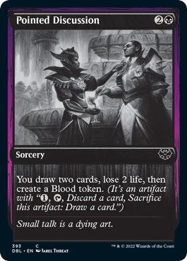 Image for Pointed Discussion (Innistrad: Double Feature) (393) - Magic: The Gathering