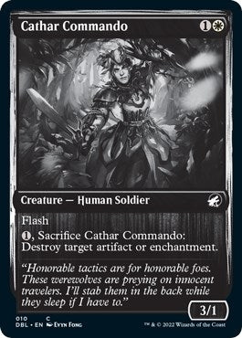 Image for Cathar Commando (Innistrad: Double Feature) (10) - Magic: The Gathering