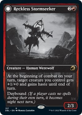 Image for Reckless Stormseeker (Innistrad: Double Feature) (157) - Magic: The Gathering