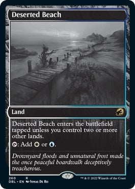 Image for Deserted Beach (Innistrad: Double Feature) (260) - Magic: The Gathering