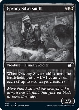 Image for Gavony Silversmith (Innistrad: Double Feature) (21) - Magic: The Gathering
