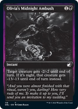 Image for Olivia's Midnight Ambush (Innistrad: Double Feature) (118) - Magic: The Gathering