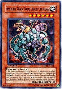 Image for Ancient Gear Gadjiltron Chimera (Structure Deck: Machine Re-Volt) (SD10-EN002) - YuGiOh