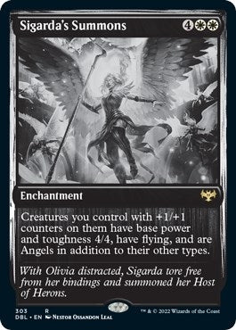 Image for Sigarda's Summons (Innistrad: Double Feature) (303) - Magic: The Gathering