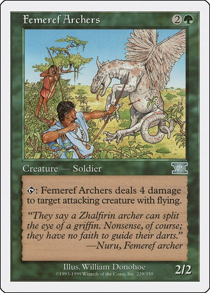 Image for Femeref Archers (Classic Sixth Edition) (229) - Magic: The Gathering