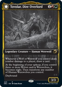 Image for Tovolar, Dire Overlord (Innistrad: Double Feature) (246) - Magic: The Gathering