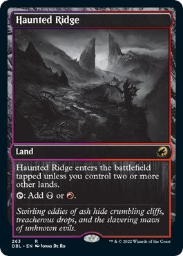 Image for Haunted Ridge (Innistrad: Double Feature) (263) - Magic: The Gathering