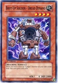 Image for Boot-Up Soldier - Dread Dynamo (Structure Deck: Machine Re-Volt) (SD10-EN004) - YuGiOh