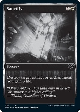 Image for Sanctify (Innistrad: Double Feature) (300) - Magic: The Gathering