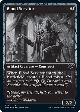 Image for Blood Servitor (Innistrad: Double Feature) (519) - Magic: The Gathering
