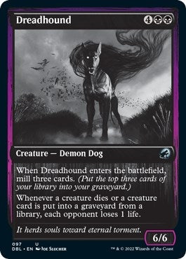 Image for Dreadhound (Innistrad: Double Feature) (97) - Magic: The Gathering