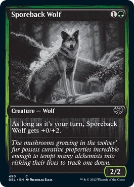 Image for Sporeback Wolf (Innistrad: Double Feature) (490) - Magic: The Gathering