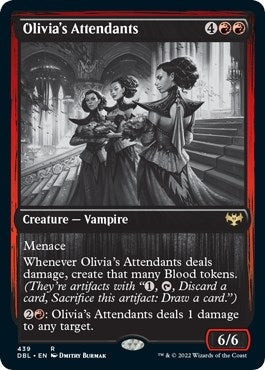 Image for Olivia's Attendants (Innistrad: Double Feature) (439) - Magic: The Gathering