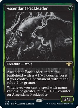 Image for Ascendant Packleader (Innistrad: Double Feature) (453) - Magic: The Gathering