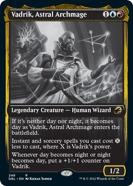 Image for Vadrik, Astral Archmage (Innistrad: Double Feature) (248) - Magic: The Gathering