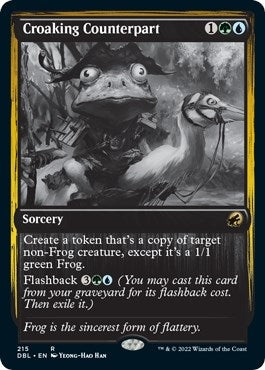Image for Croaking Counterpart (Innistrad: Double Feature) (215) - Magic: The Gathering