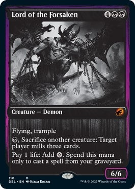 Image for Lord of the Forsaken (Innistrad: Double Feature) (110) - Magic: The Gathering