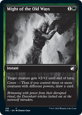 Image for Might of the Old Ways (Innistrad: Double Feature) (189) - Magic: The Gathering