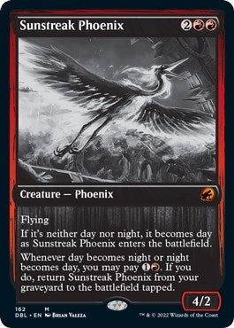 Image for Sunstreak Phoenix (Innistrad: Double Feature) (162) - Magic: The Gathering