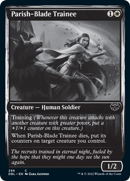 Image for Parish-Blade Trainee (Innistrad: Double Feature) (296) - Magic: The Gathering