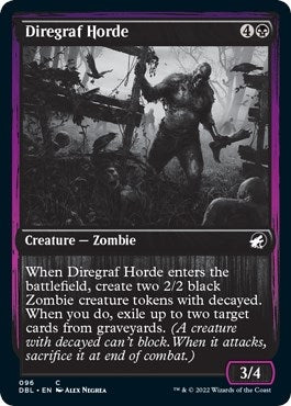 Image for Diregraf Horde (Innistrad: Double Feature) (96) - Magic: The Gathering