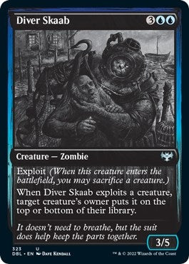 Image for Diver Skaab (Innistrad: Double Feature) (323) - Magic: The Gathering