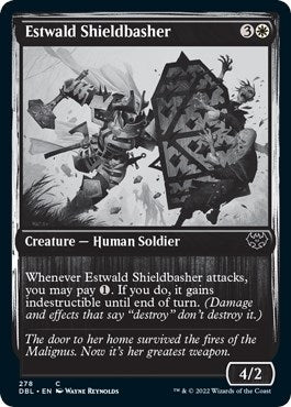 Image for Estwald Shieldbasher (Innistrad: Double Feature) (278) - Magic: The Gathering