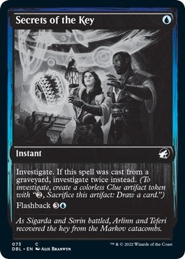 Image for Secrets of the Key (Innistrad: Double Feature) (73) - Magic: The Gathering
