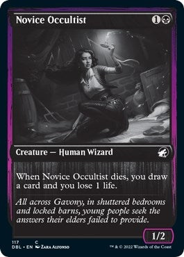 Image for Novice Occultist (Innistrad: Double Feature) (117) - Magic: The Gathering