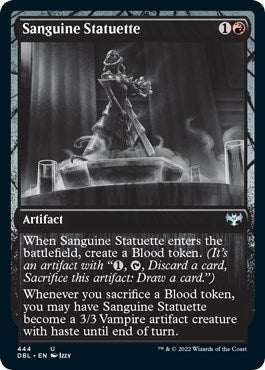 Image for Sanguine Statuette (Innistrad: Double Feature) (444) - Magic: The Gathering