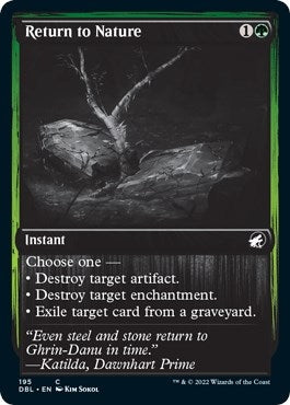 Image for Return to Nature (Innistrad: Double Feature) (195) - Magic: The Gathering