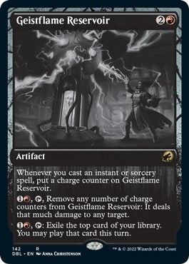 Image for Geistflame Reservoir (Innistrad: Double Feature) (142) - Magic: The Gathering