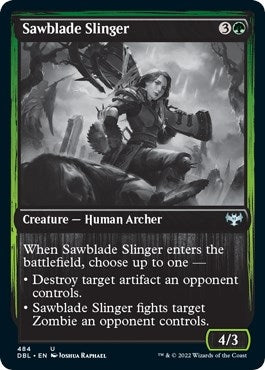 Image for Sawblade Slinger (Innistrad: Double Feature) (484) - Magic: The Gathering
