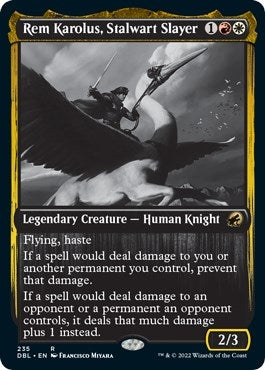 Image for Rem Karolus, Stalwart Slayer (Innistrad: Double Feature) (235) - Magic: The Gathering