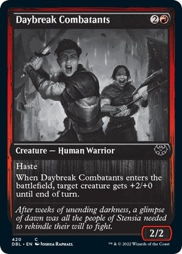 Image for Daybreak Combatants (Innistrad: Double Feature) (420) - Magic: The Gathering