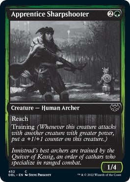 Image for Apprentice Sharpshooter (Innistrad: Double Feature) (452) - Magic: The Gathering