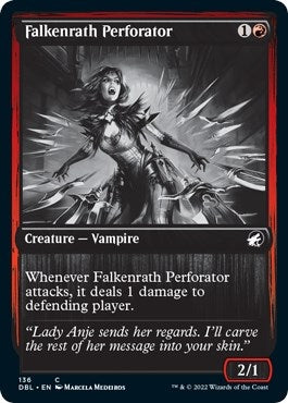 Image for Falkenrath Perforator (Innistrad: Double Feature) (136) - Magic: The Gathering