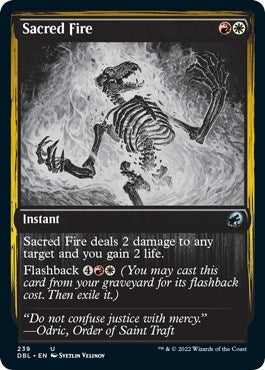 Image for Sacred Fire (Innistrad: Double Feature) (239) - Magic: The Gathering