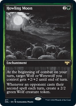 Image for Howling Moon (Innistrad: Double Feature) (471) - Magic: The Gathering