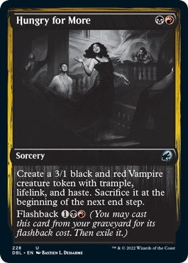 Image for Hungry for More (Innistrad: Double Feature) (228) - Magic: The Gathering