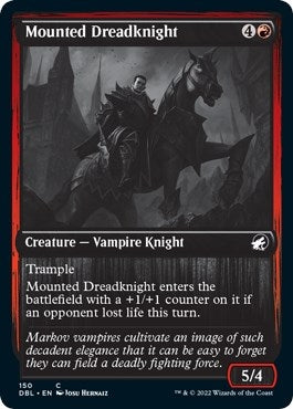 Image for Mounted Dreadknight (Innistrad: Double Feature) (150) - Magic: The Gathering