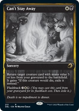 Image for Can't Stay Away (Innistrad: Double Feature) (213) - Magic: The Gathering