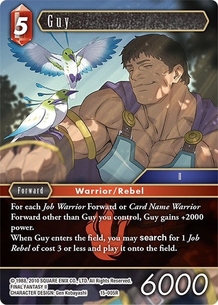 Image for Guy (Crystal Dominion) (15-005R) - Final Fantasy TCG