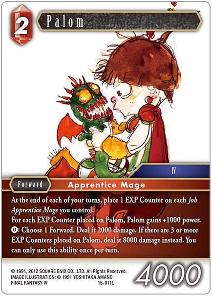 Image for Palom (Crystal Dominion) (15-011L) - Final Fantasy TCG