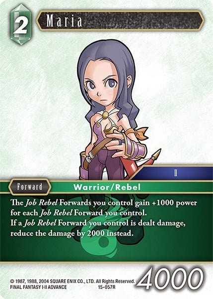 Image for Maria (Crystal Dominion) (15-057R) - Final Fantasy TCG