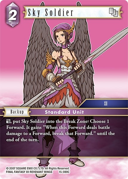 Image for Sky Soldier (Crystal Dominion) (15-089C) - Final Fantasy TCG