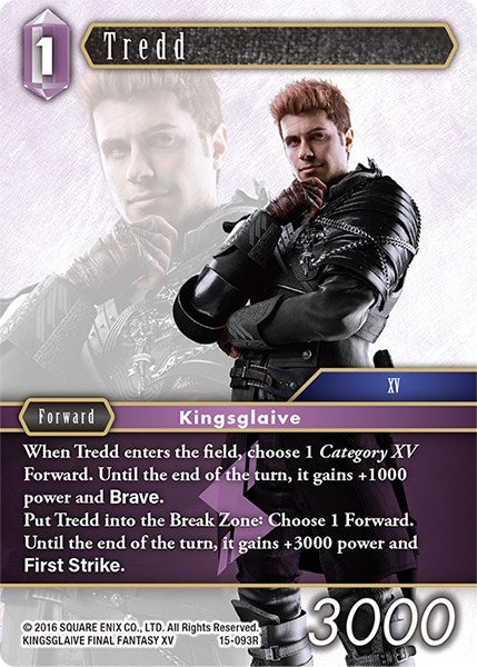 Image for Tredd (Crystal Dominion) (15-093R) - Final Fantasy TCG